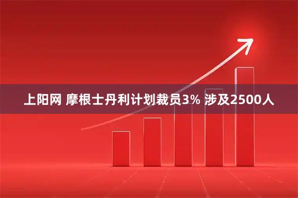 上阳网 摩根士丹利计划裁员3% 涉及2500人