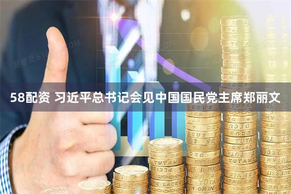 58配资 习近平总书记会见中国国民党主席郑丽文