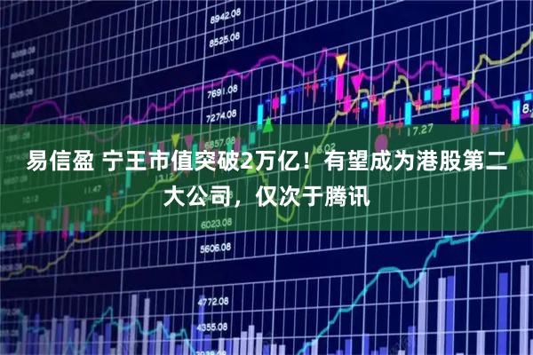 易信盈 宁王市值突破2万亿!有望成为港股第二大公司,仅次于腾讯