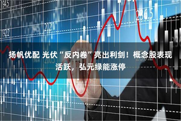扬帆优配 光伏“反内卷”亮出利剑！概念股表现活跃，弘元绿能涨停